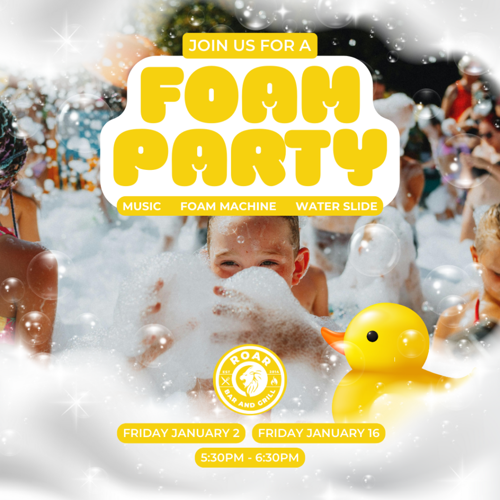 Kids Foam Party at ROAR Bar and Grill Family Restaurant in Bibra Lake