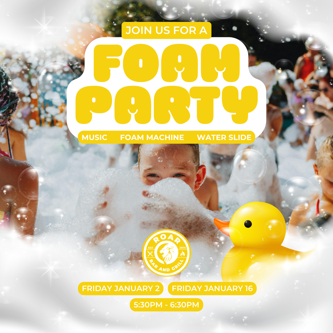 Kids Foam Party at ROAR Bar and Grill Family Restaurant in Bibra Lake